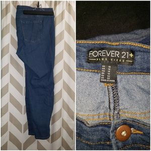 Forever 21 Plus Skinny Jeans
